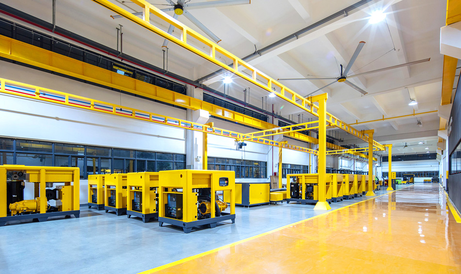 行業(yè)最早研發(fā)生產(chǎn)永磁變空壓機(jī)技術(shù)廠商之一