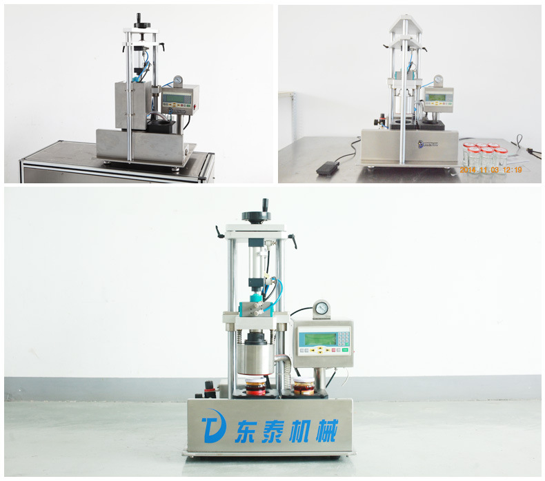 半自動(dòng)醬料真空旋蓋機(jī)