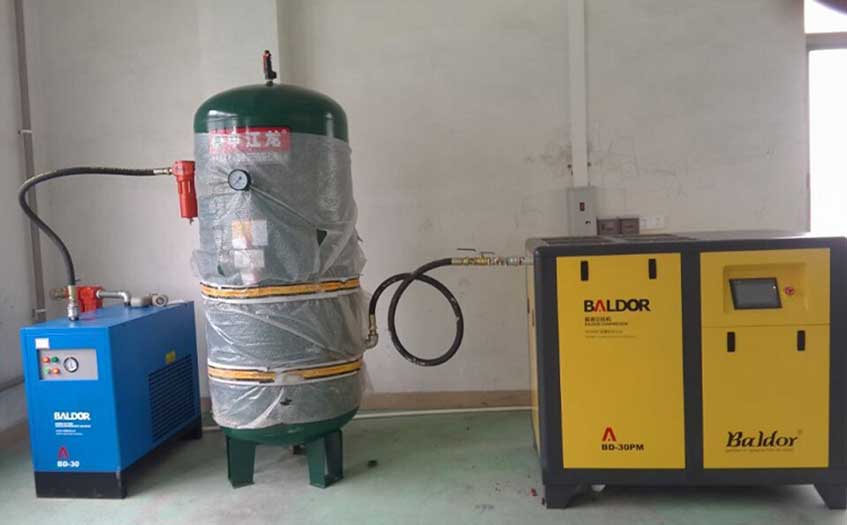 空壓機(jī)和儲(chǔ)氣罐